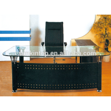 Malerische Büro-Glas-Schreibtisch, Büromöbel für hohe Qualität zu gehen! (P8061)